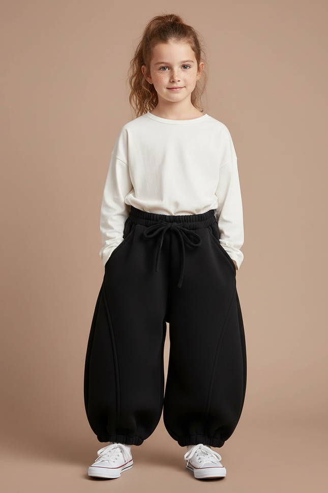Pantalon Ballon Noir - Molleton