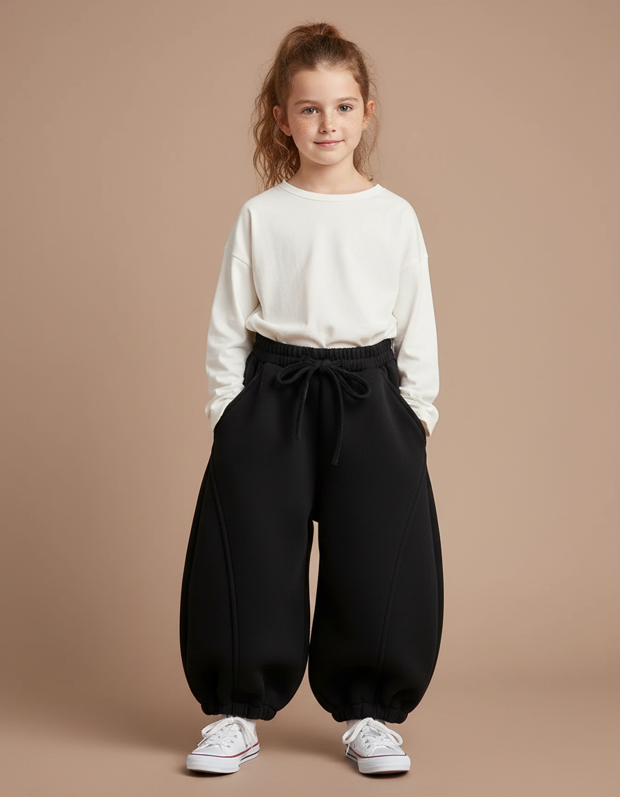 Pantalon Ballon Noir - Molleton
