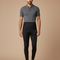 Pantalon Noir Skinny Sport Homme Ajusté - Polyester