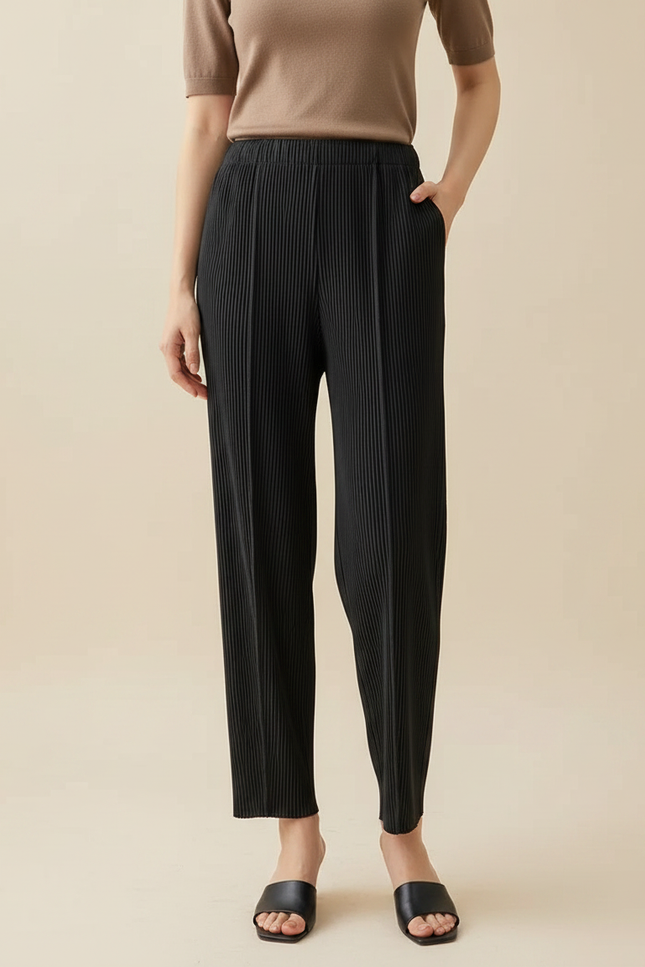 Pantalon Noir C0de - Polyester