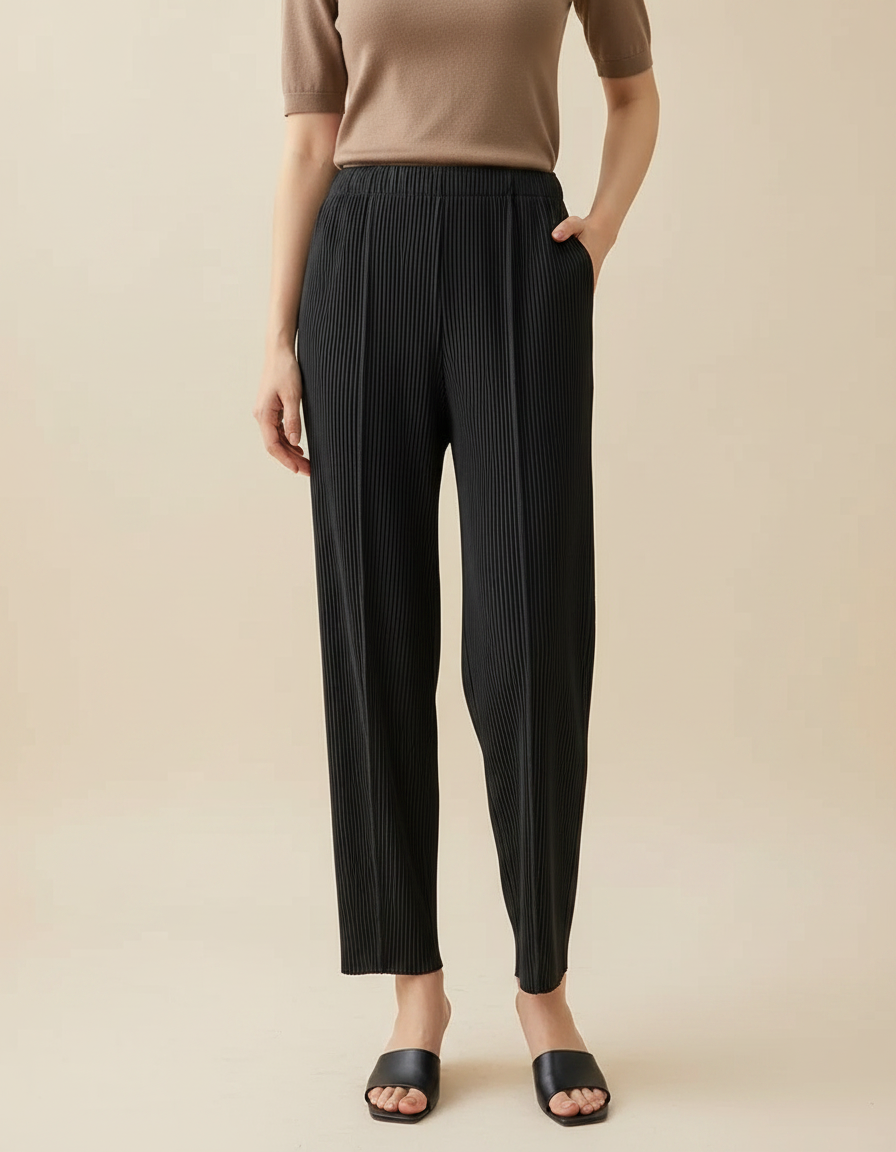 Pantalon Noir C0de - Polyester
