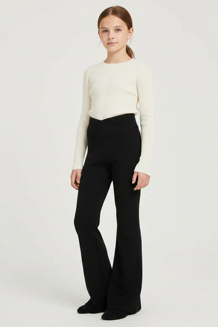 Pantalon Patte D Eph Noir - Maille