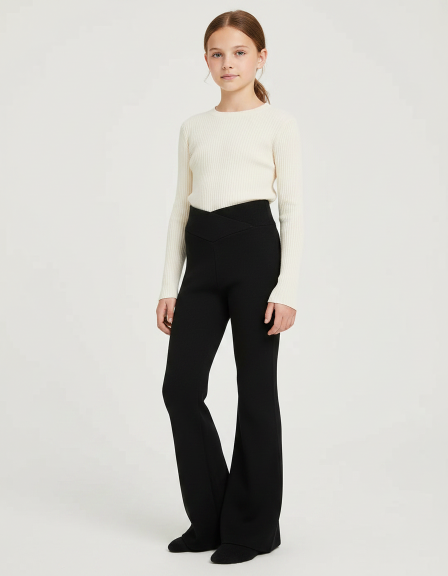 Pantalon Patte D Eph Noir - Maille