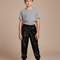 Pantalon Noir Paillettes Enfant Jogging Brillant - Polyester