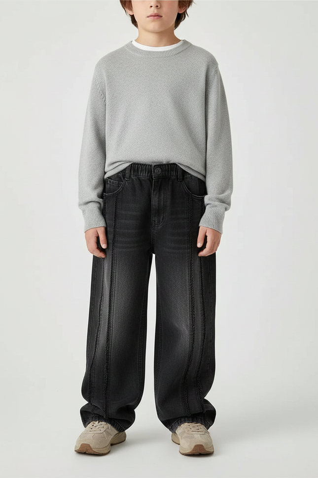 Pantalon Noir Jeans