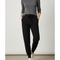 Pantalon Noir Tricoté Ample Confortable Décontracté Femme - Maille