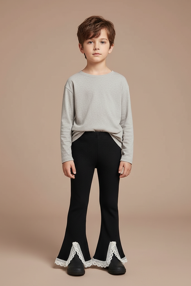 Pantalon Noir Cd01 - Maille