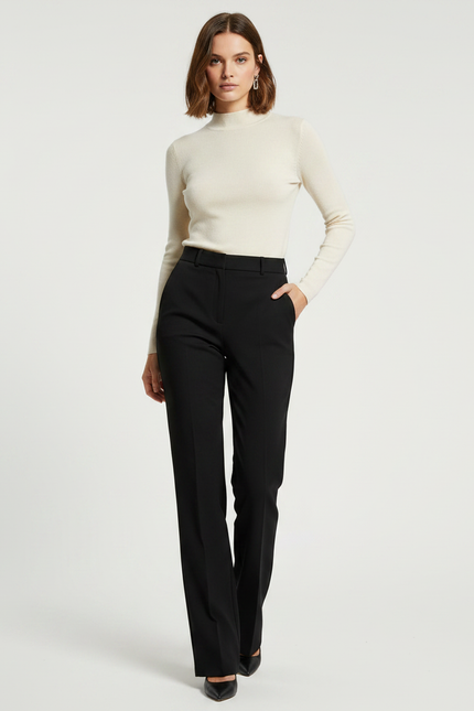 Pantalon Noir Ee2c - Polyester