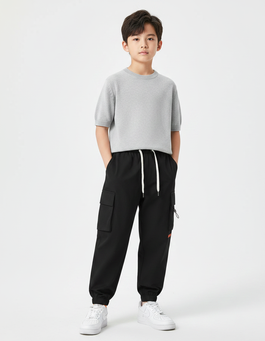 Pantalon Noir 988e - Polyester