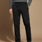 Pantalon Noir Homme Cordon Droit Décontracté - Molleton
