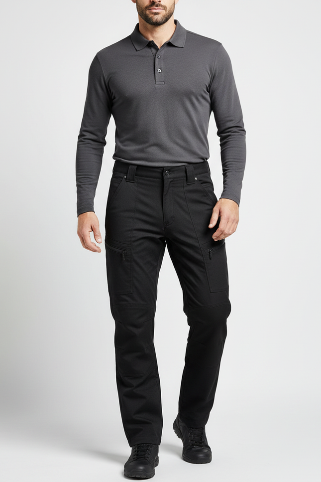 Pantalon Randonnée Noir - Polyester