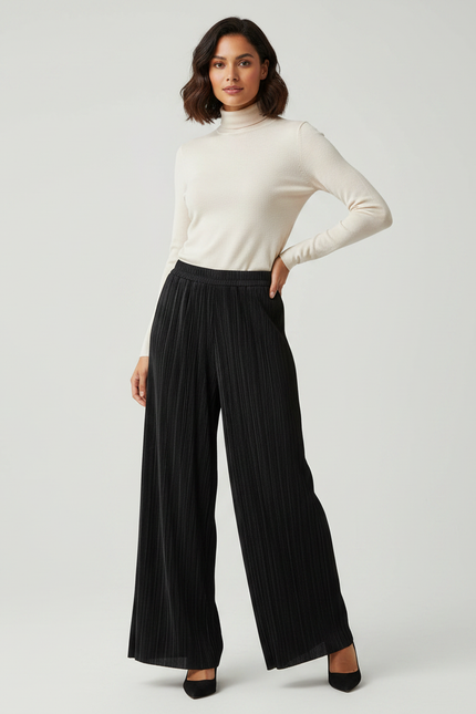 Pantalon Noir B90e - Polyester