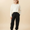 Pantalon Noir 1ab5 - Molleton