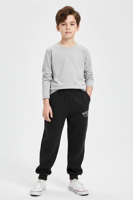 Pantalon Swat Noir - Molleton