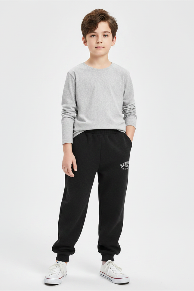 Pantalon Swat Noir - Molleton