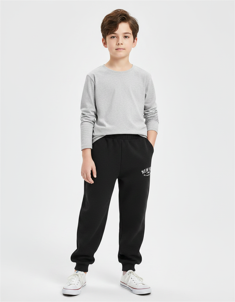 Pantalon Swat Noir - Molleton