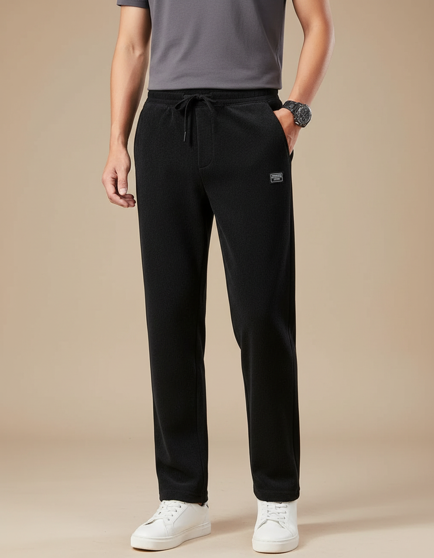 Pantalon Noir 80db - Cordé