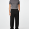 Pantalon Noir Ample Polaire Homme Hiver - Molleton