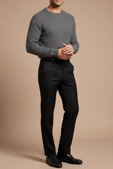 Pantalon Smoking Noir - Laine