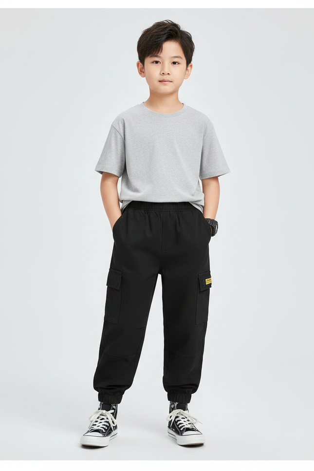Pantalon D'intervention Noir - Molleton