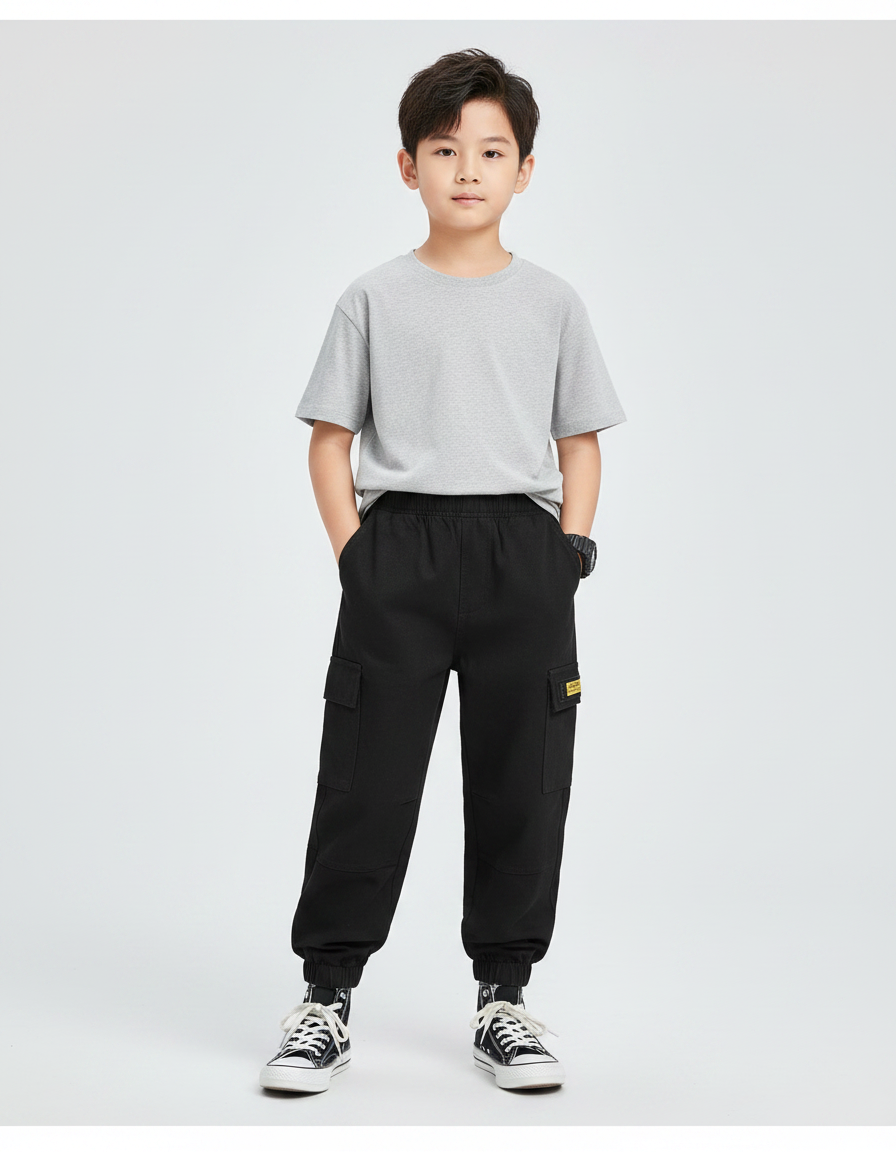 Pantalon D'intervention Noir - Molleton