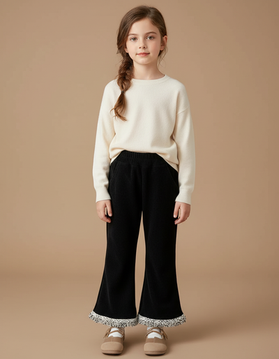 Pantalon Noir Chic