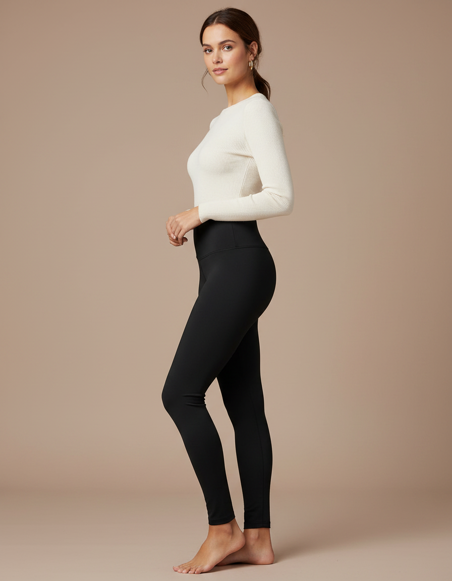 Pantalon Yoga Noir - Polyester