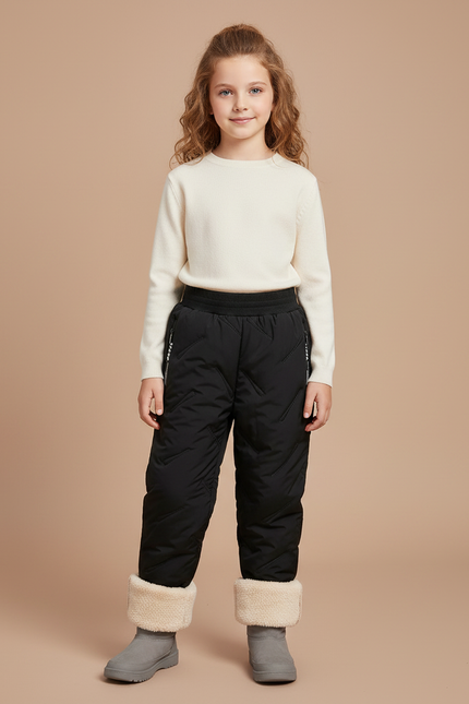 Pantalon De Ski Noir - Polyester