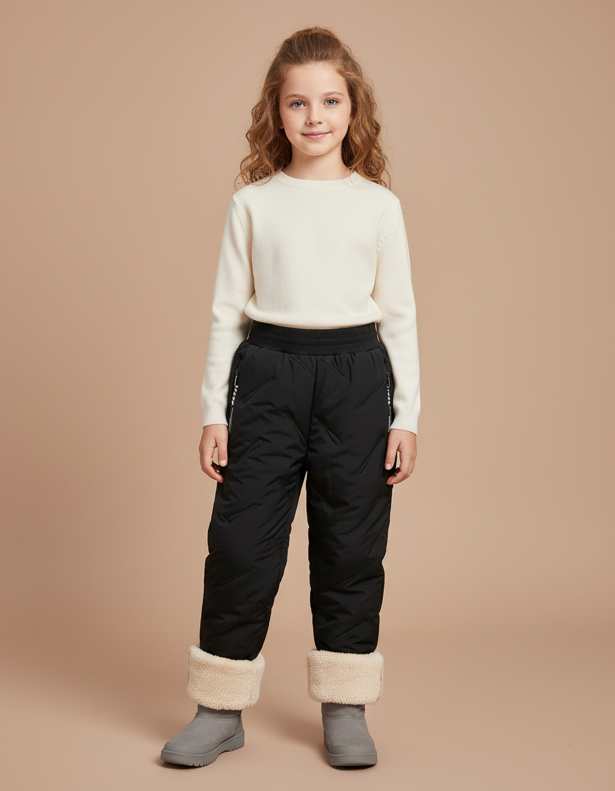 Pantalon De Ski Noir - Polyester