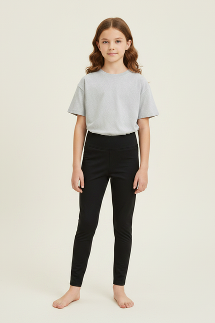 Pantalon Slim Noir Stretch - Polyester
