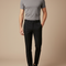 Pantalon Noir Slim Élégant Formel Homme - Gabardine