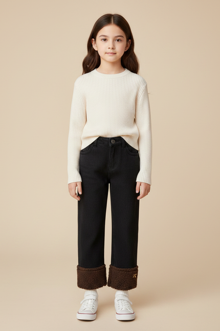 Pantalon Jeans Noir