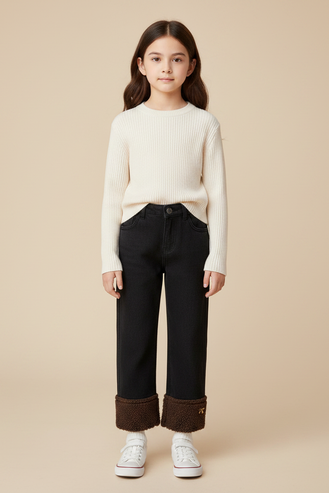 Pantalon Jeans Noir
