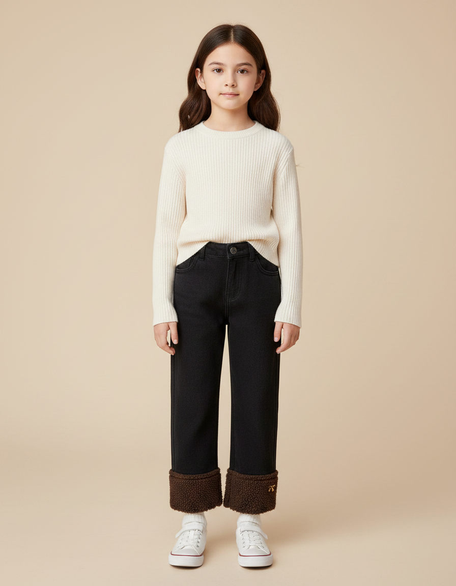 Pantalon Jeans Noir