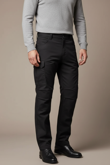 Pantalon Mecanicien Noir - Gabardine