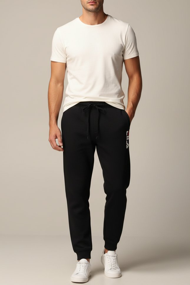Pantalon Noir Sportswear - Molleton