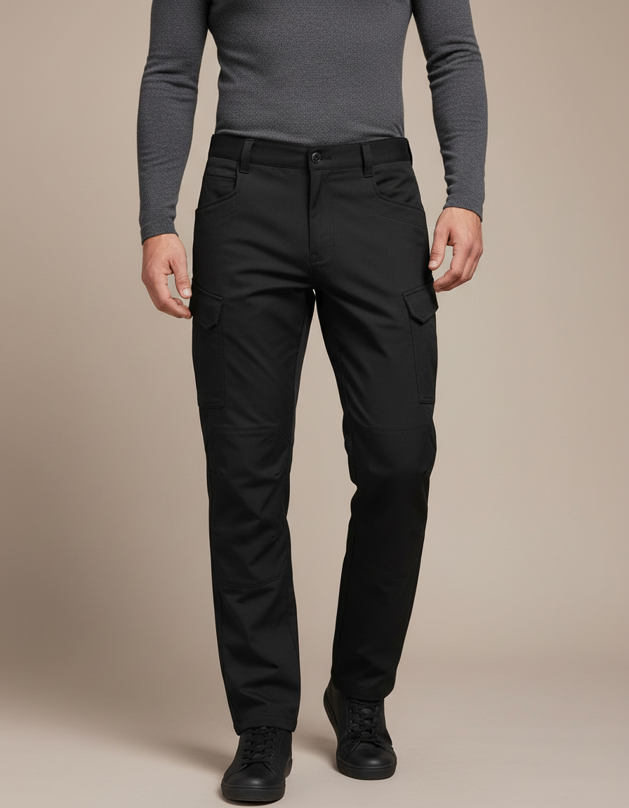 Pantalon Travail Noir - Gabardine