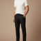 Pantalon Noir Homme Slim Fit Élastique Décontracté Respirant - Polyester