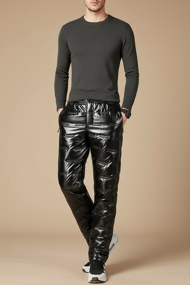 Pantalon De Ski Homme Noir - Polyester