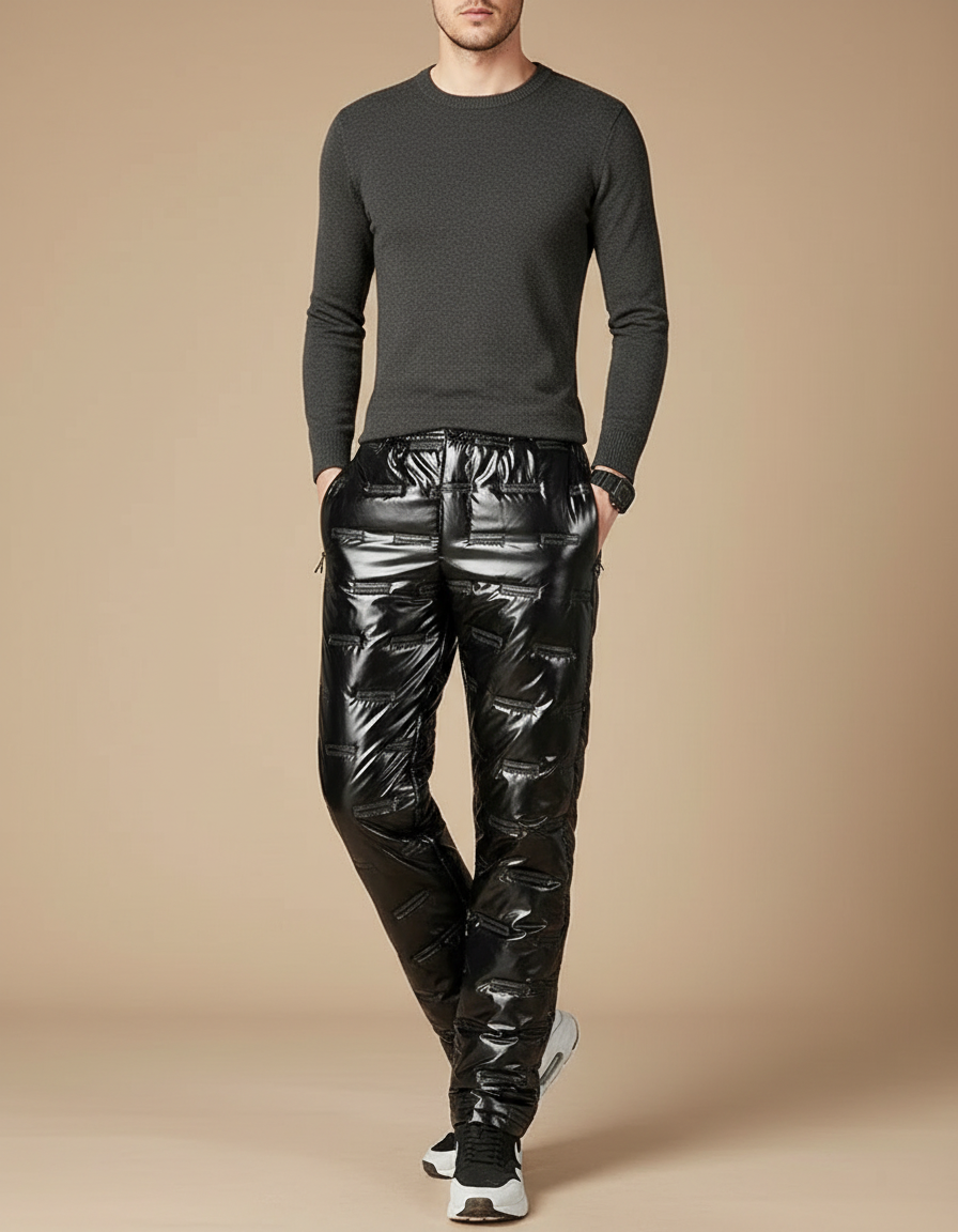 Pantalon De Ski Homme Noir - Polyester