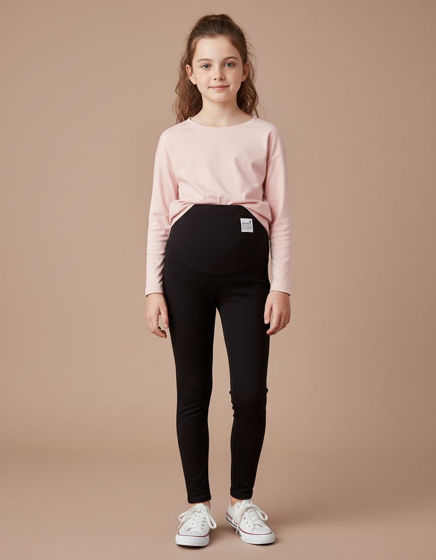 Pantalon Noir Côtelé Ajusté Confortable Élastique - Cordé