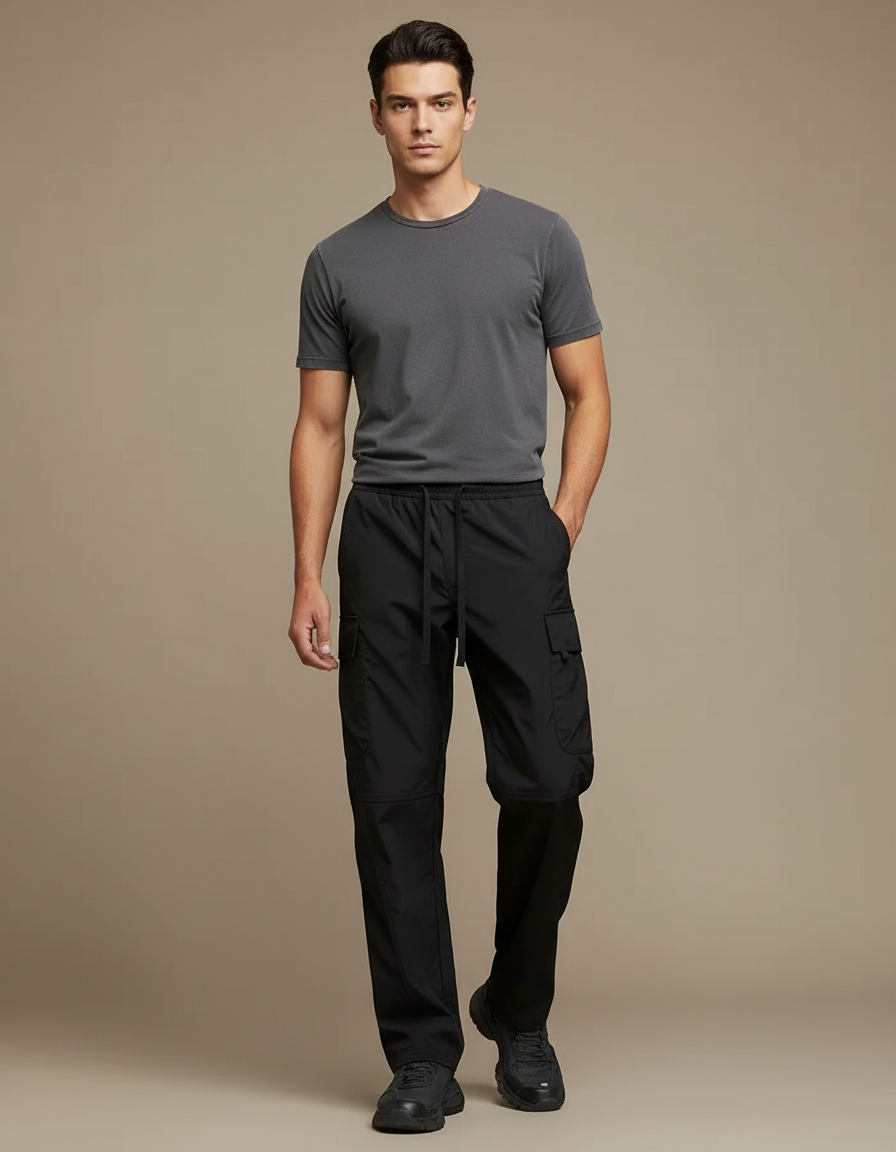 Pantalon Travail Noir Homme - Polyester