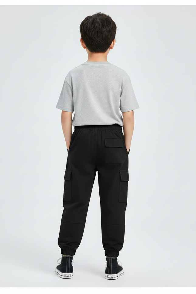 Pantalon D'intervention Noir - Molleton - vue 2