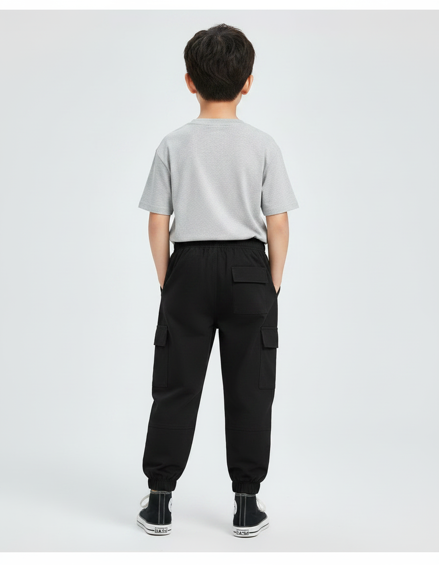Pantalon D'intervention Noir - Molleton - vue 2