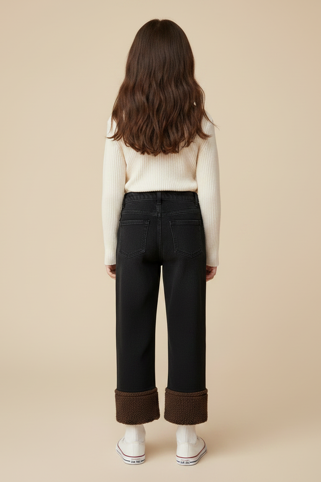 Pantalon Jeans Noir - vue 2