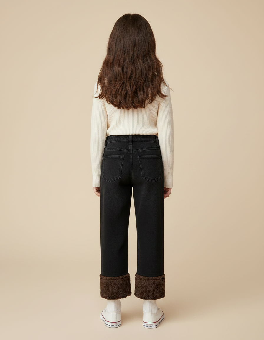 Pantalon Jeans Noir - vue 2