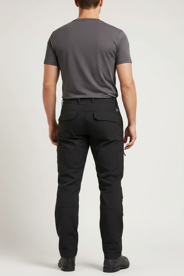 Pantalon Sécurité Noir - Polyester - vue 2