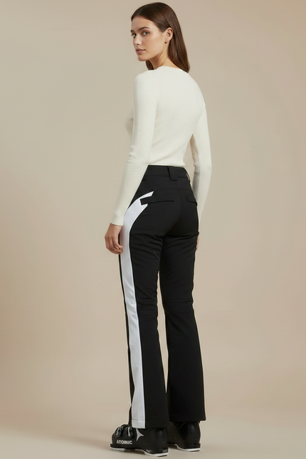 Pantalon De Ski Noir Femme - Polyester - vue 2