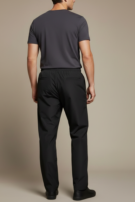 Pantalon Pluie Noir - Polyester - vue 2