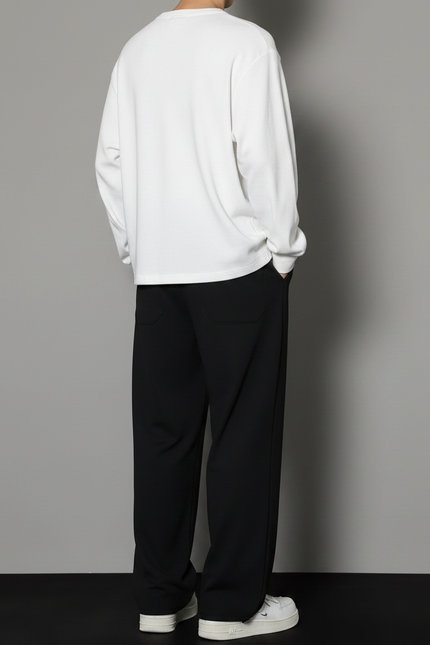 Pantalon Noir 2b0b - Polyester - vue 2